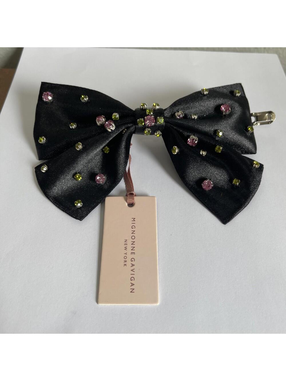 MIGNONNE GAVIGAN Natalie Hair Bow, $125, BRAND NEW! J206